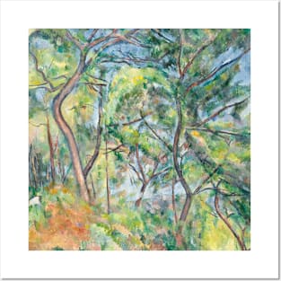 Undergrowth by Paul Cezanne Posters and Art